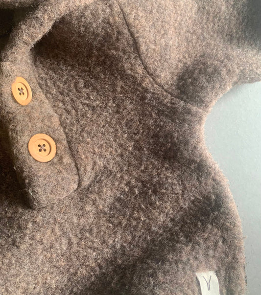 2e kans Novy Jasje Wool Donker Bruin 50-56