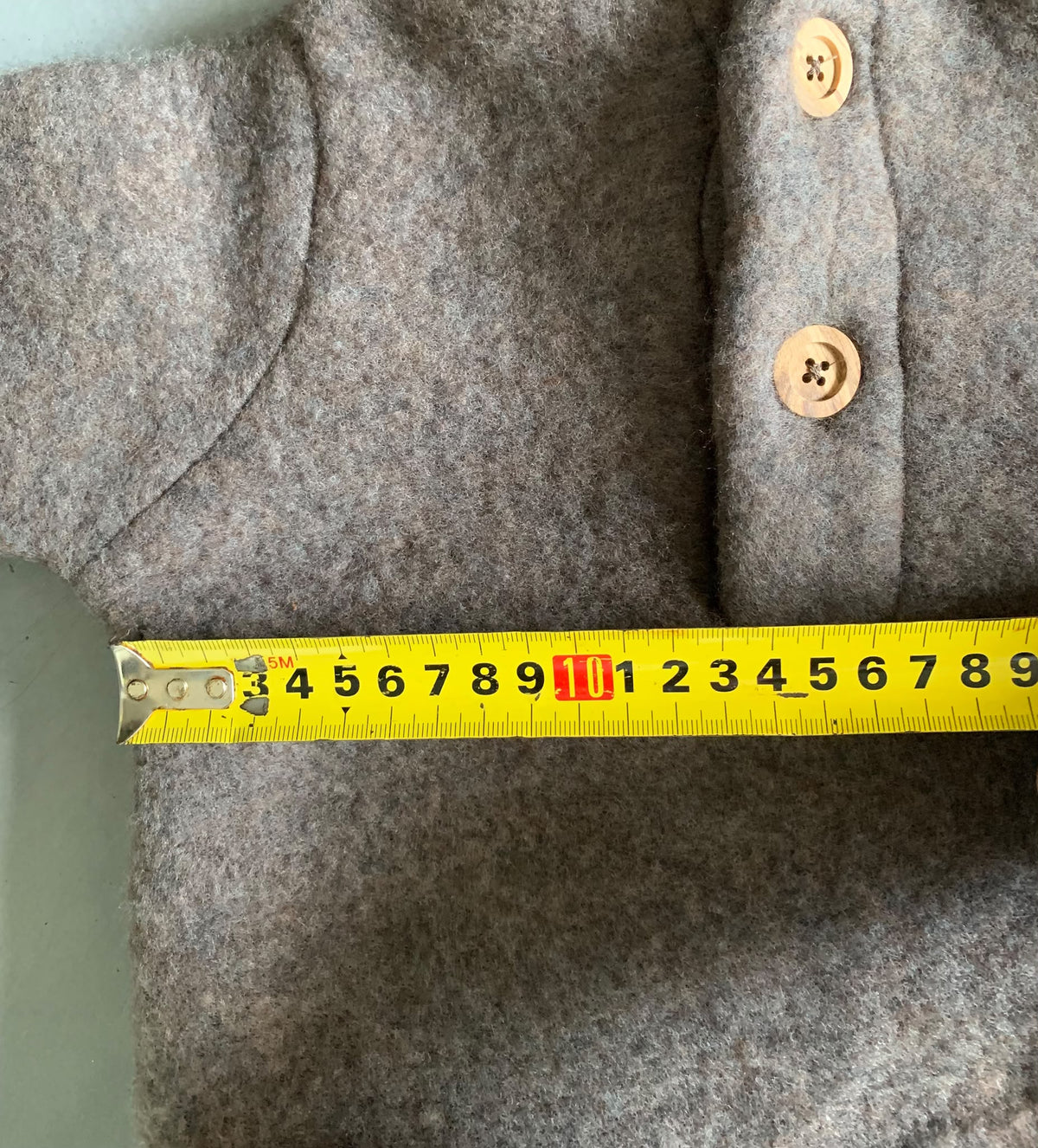 2e kans - productiefout - Novy Jasje Wool Donker Bruin 62-68