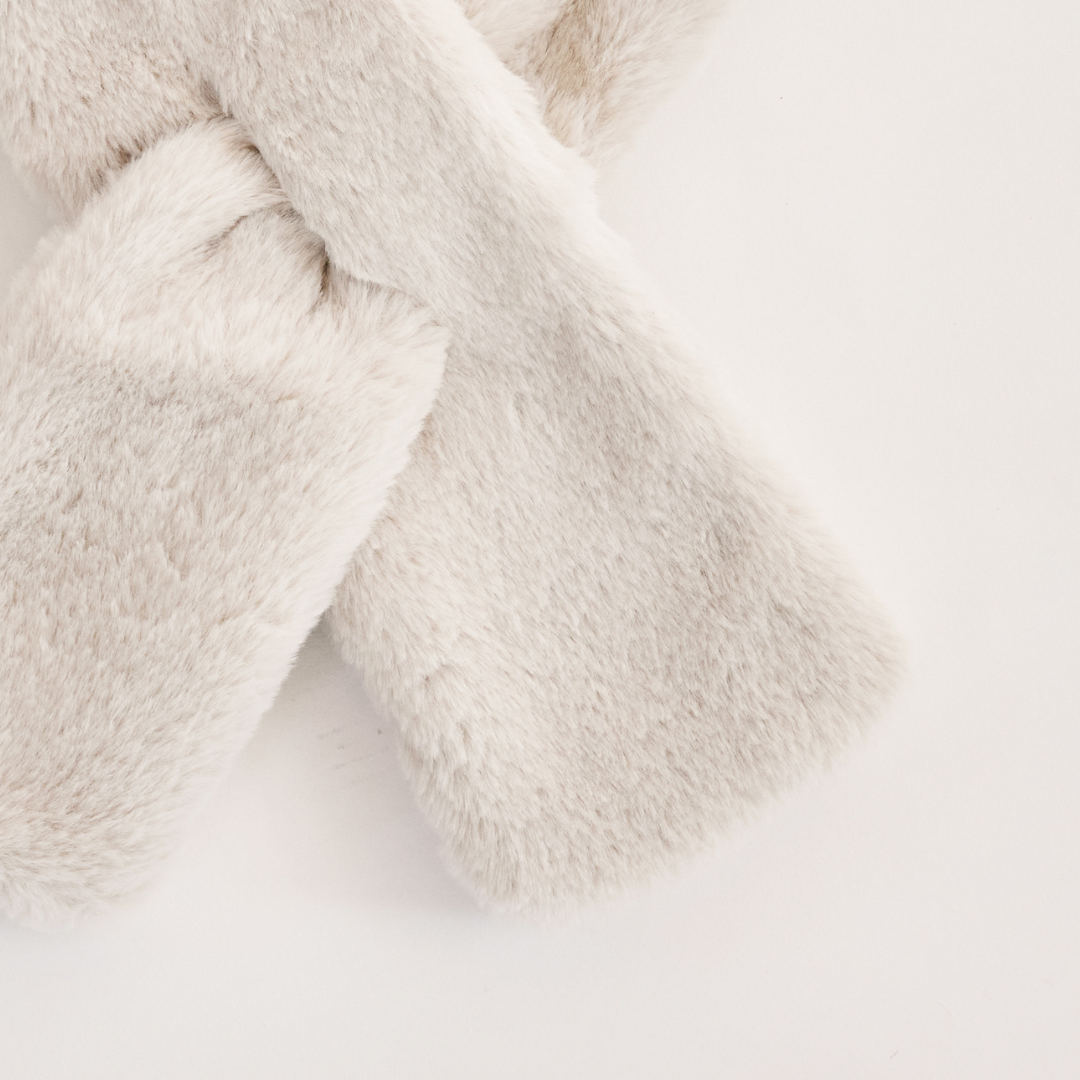Sjaal Ivy Fluffy - Off-white