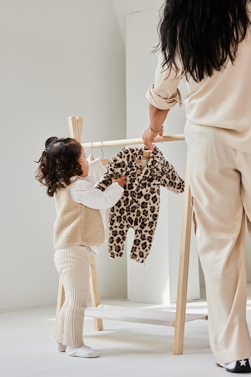 Baby Onesie Leny Teddy - Panter