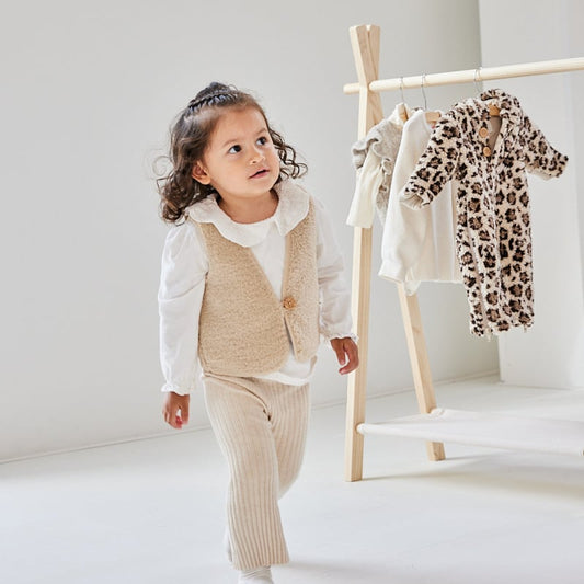 Bodywarmer Bobby Teddy - Beige