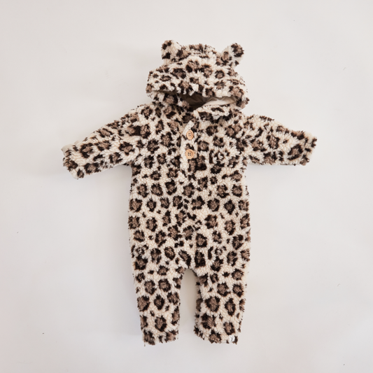 Baby Onesie Leny Teddy - Panter