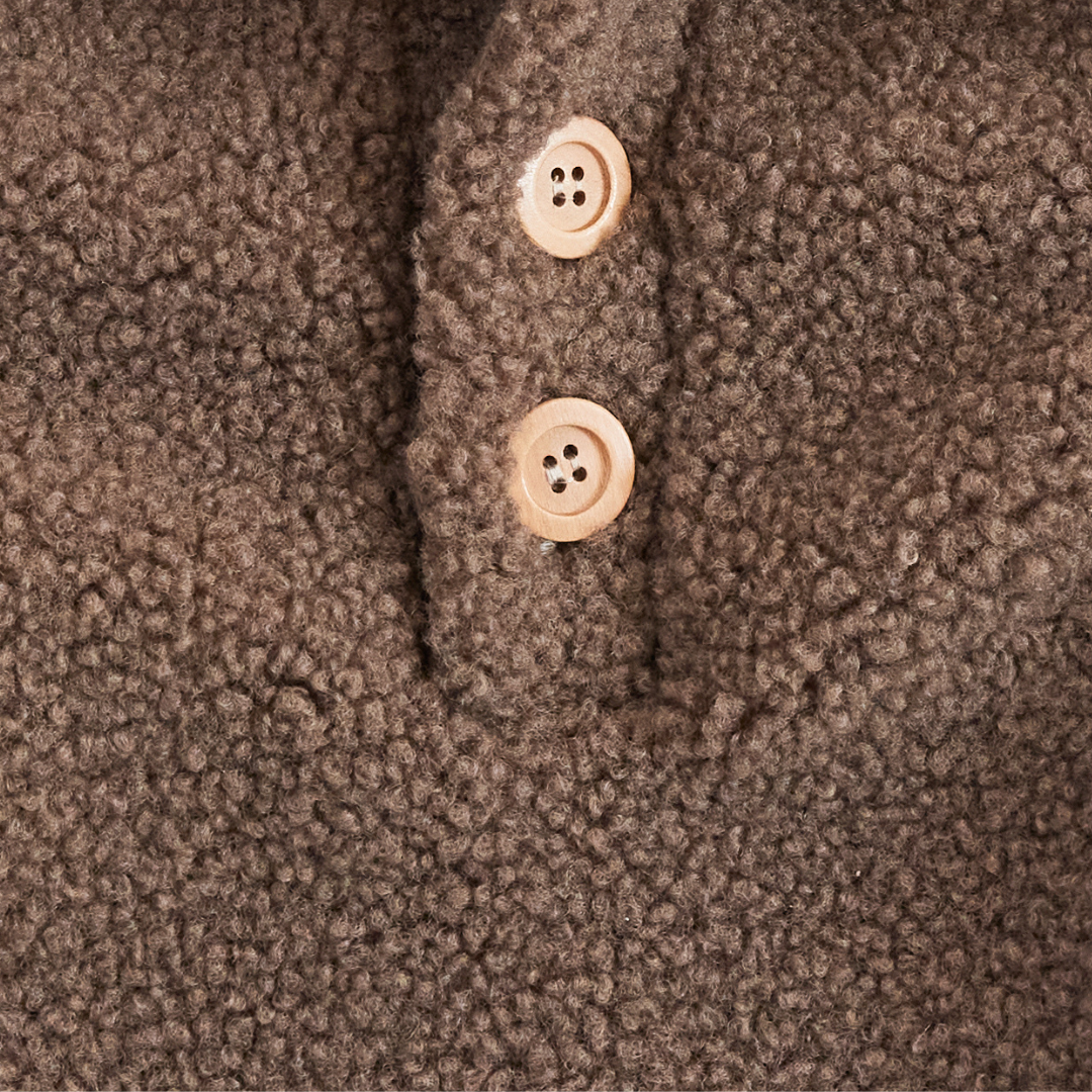 Baby Jasje Novy Teddy - Donker Bruin