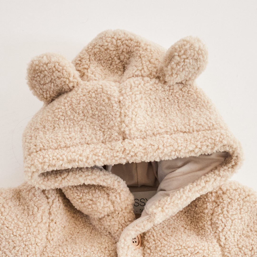 Baby Onesie Leny Teddy - Beige