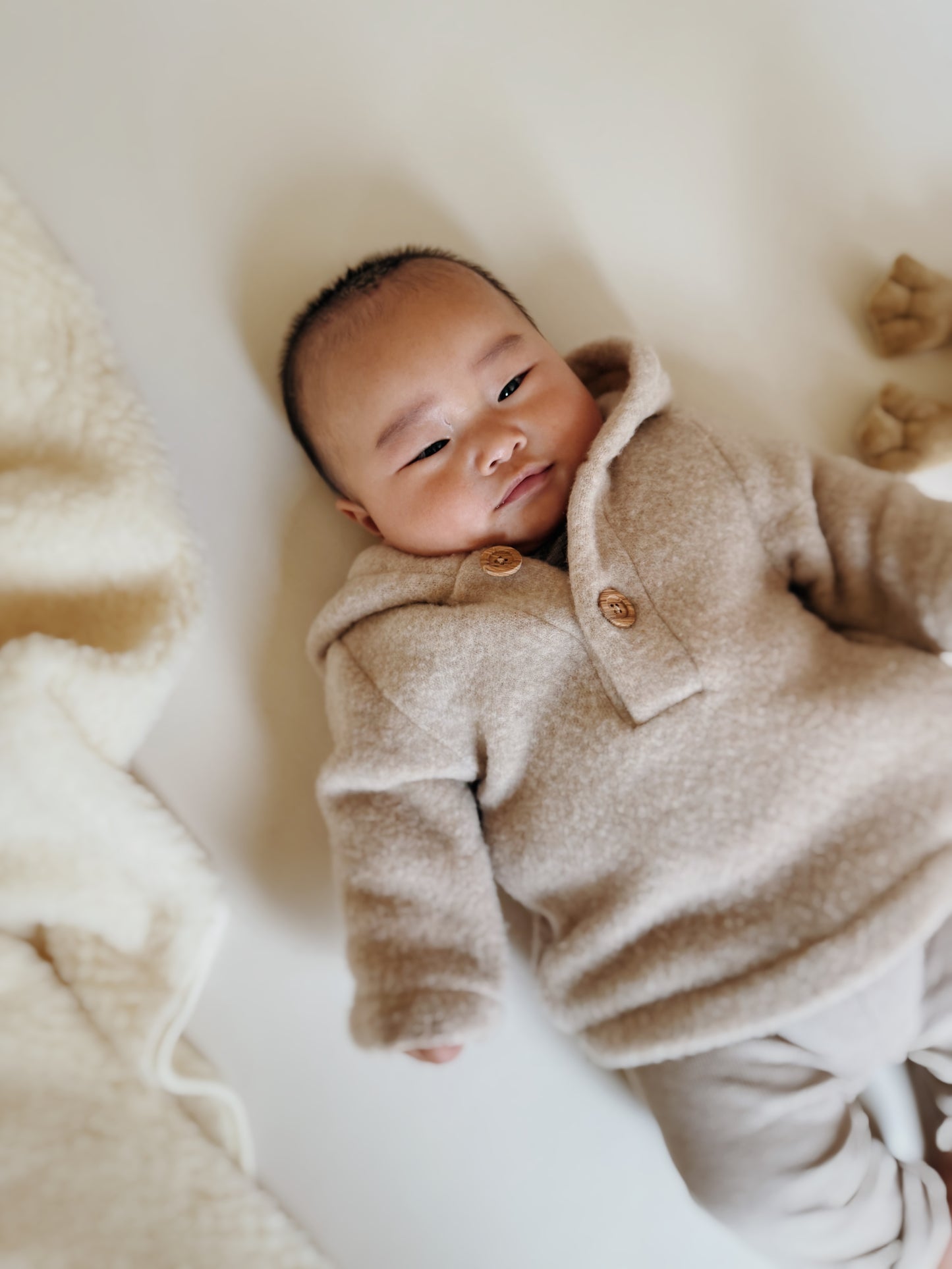 Baby Jasje Novy Wool - Beige