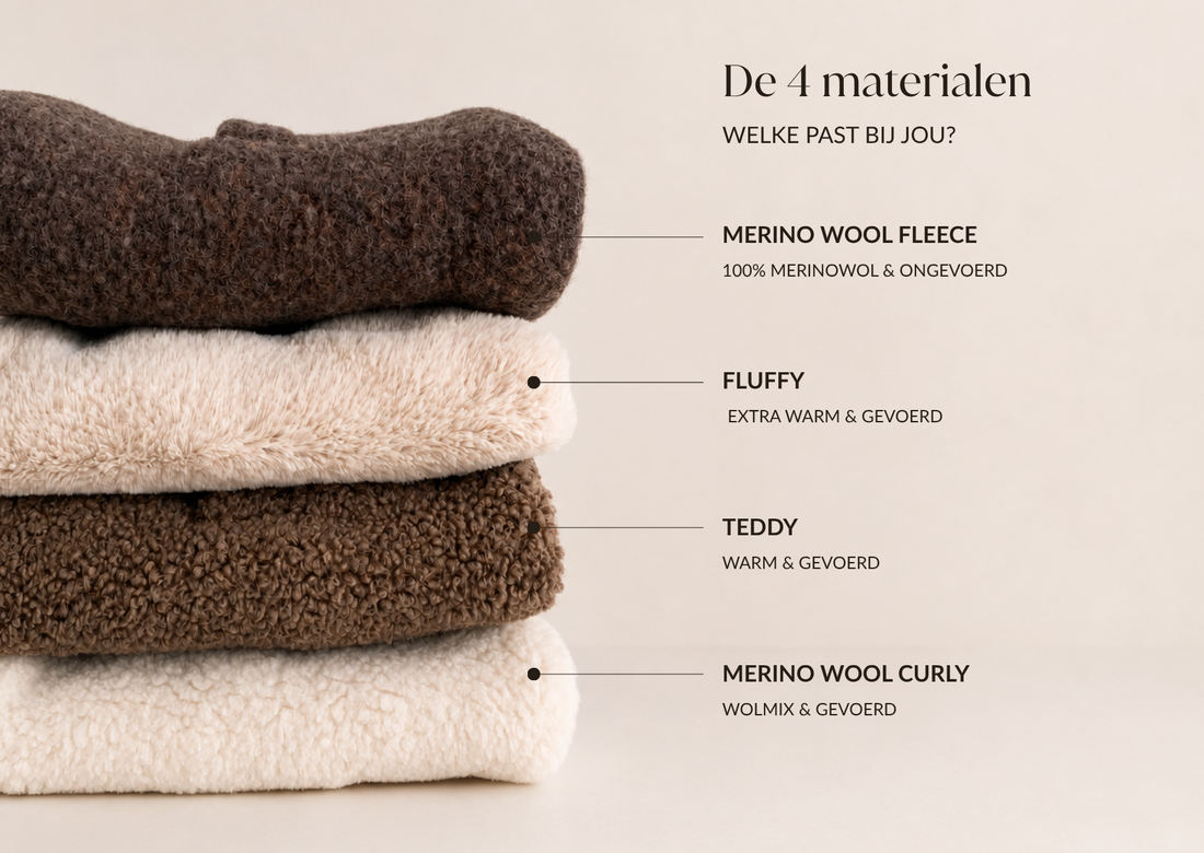 Teddy, Fluffy of merinowol: welk babyjasje kies je?