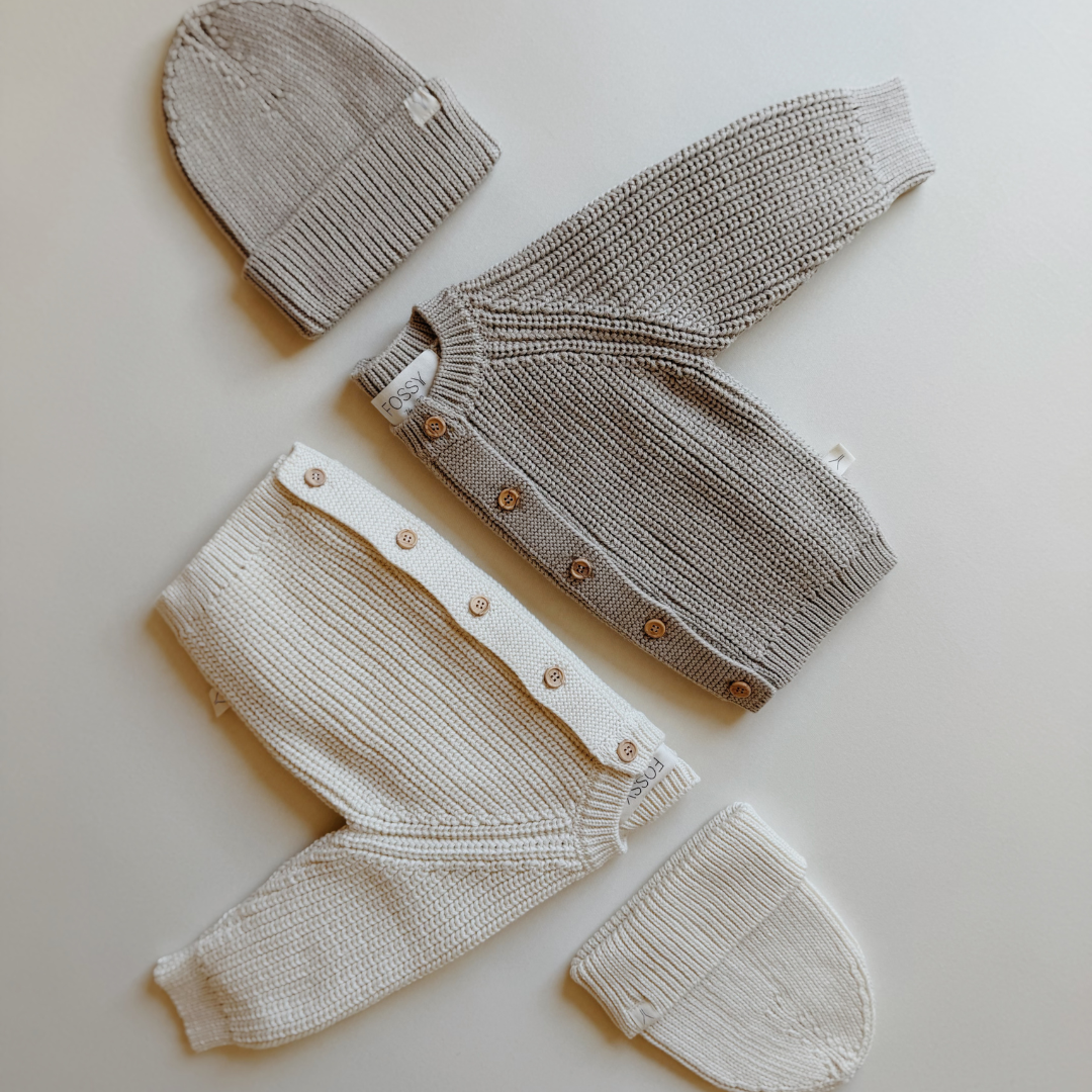 Vestje Lumy Bio Katoen - Off-white