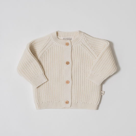 Vestje Lumy Bio Katoen - Off-white