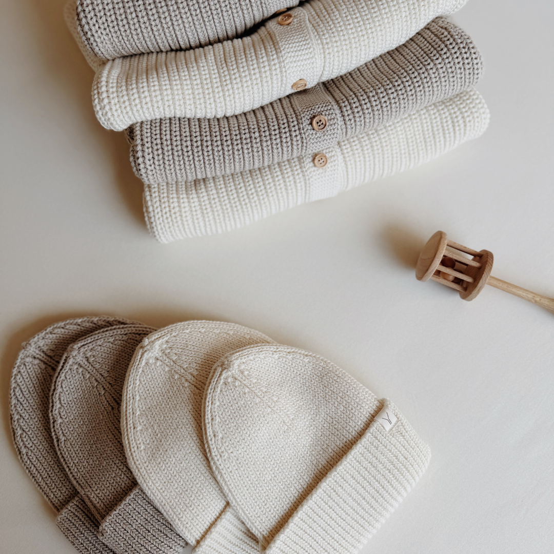 Vestje Lumy Bio Katoen - Beige