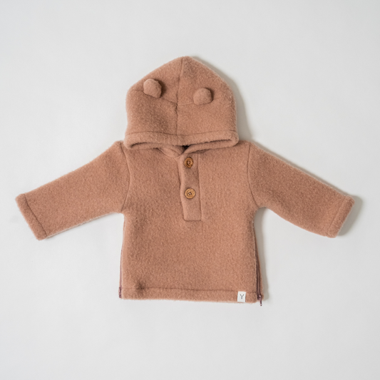 Baby Jasje Novy Wool - Oud Roze