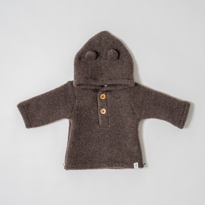 Baby Jasje Novy Wool - Donker Bruin
