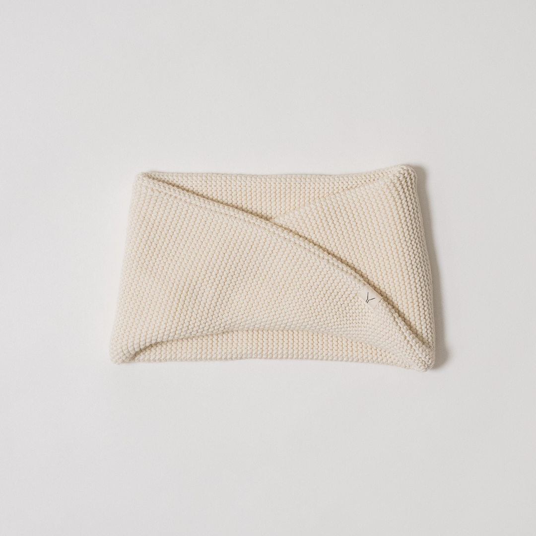 Muts & sjaal bundel - off-white