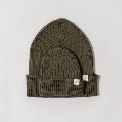 Muts bundel - olijf groen