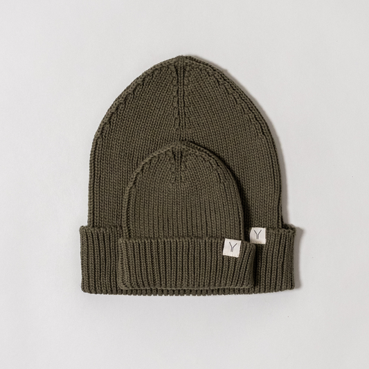 Muts bundel - olijf groen
