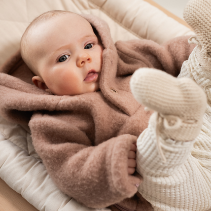 Baby Jasje Novy Wool - Oud Roze