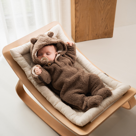 Baby Onesie Leny Teddy - Donker Bruin