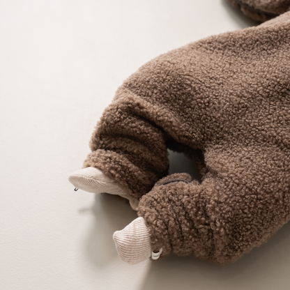 Baby Onesie Leny Teddy - Donker Bruin
