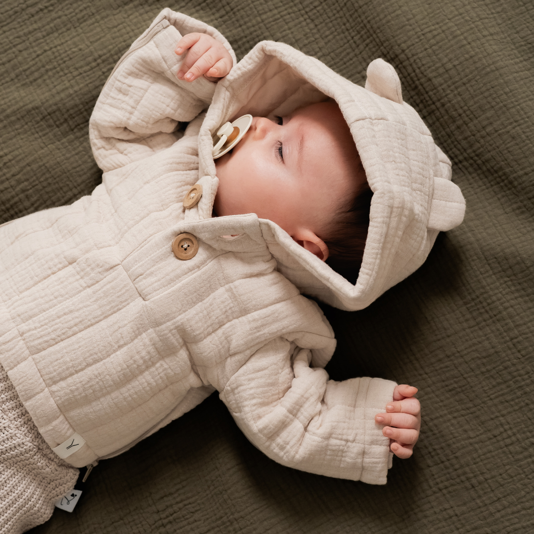Baby Zomerjas Novy Bio Katoen - Beige