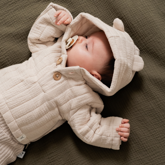 Baby Zomerjas Novy Bio Katoen - Beige