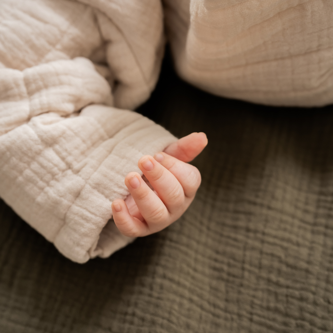 Baby Zomerjas Novy Bio Katoen - Beige