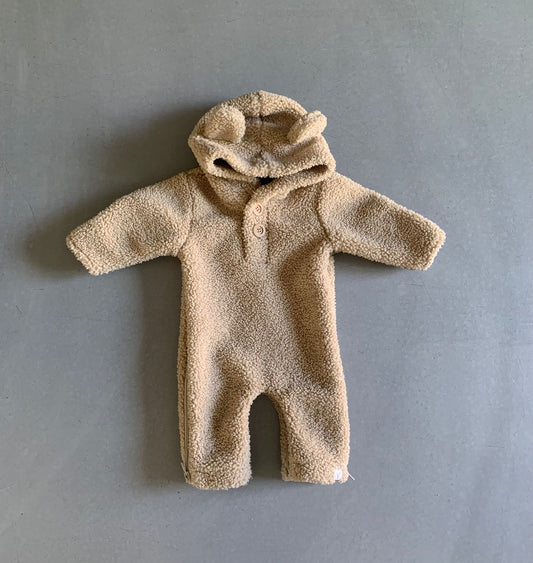 2e kans Leny Onesie Teddy Beige 50-56