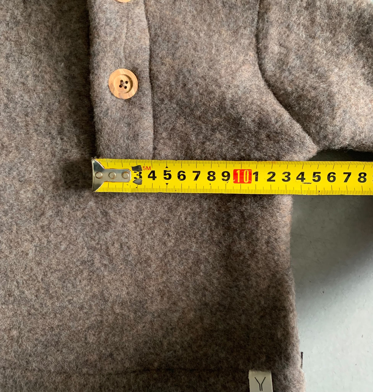 2e kans - productiefout - Novy Jasje Wool Donker Bruin 62-68