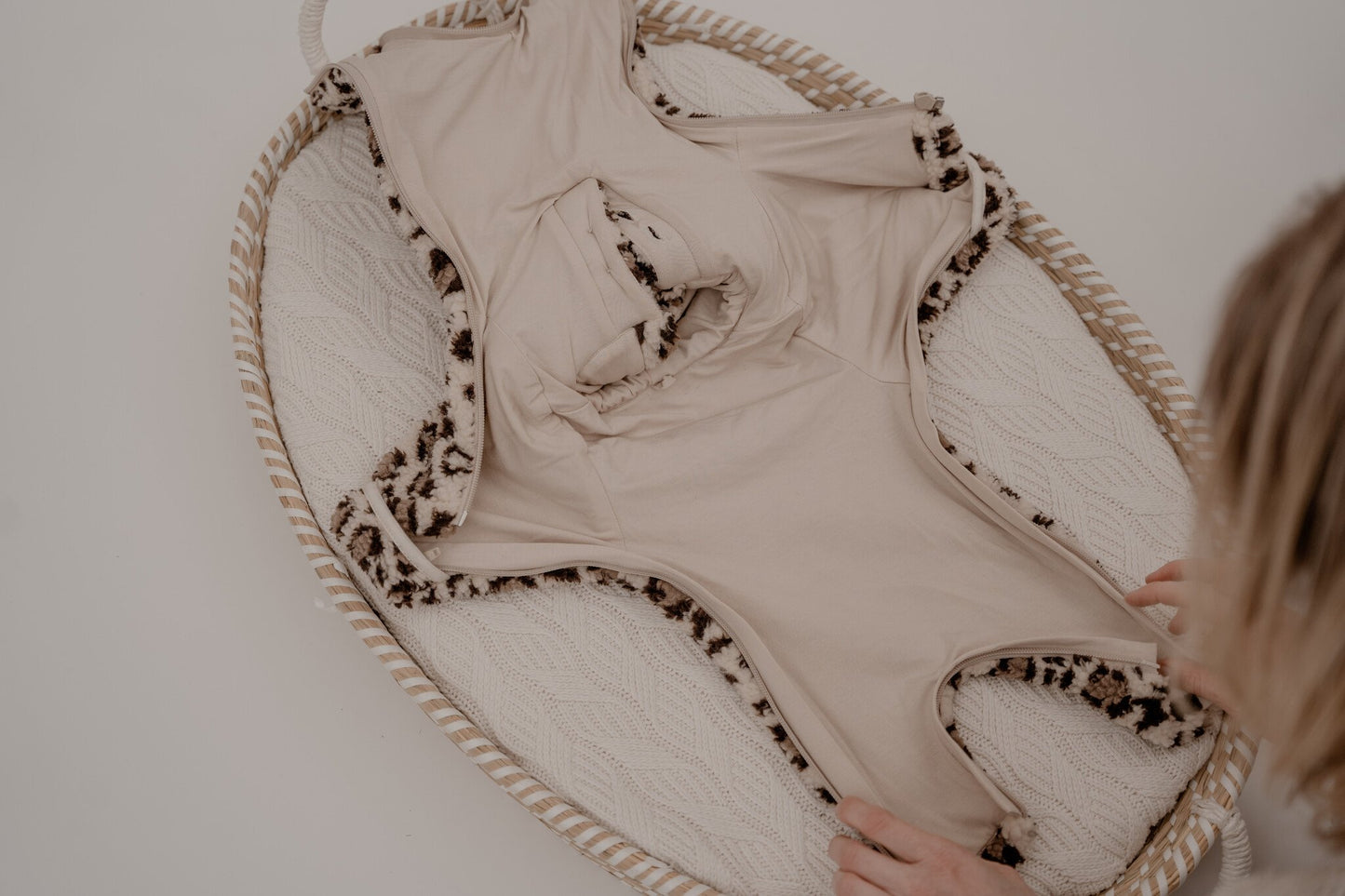 Baby Onesie Leny Teddy - Panter
