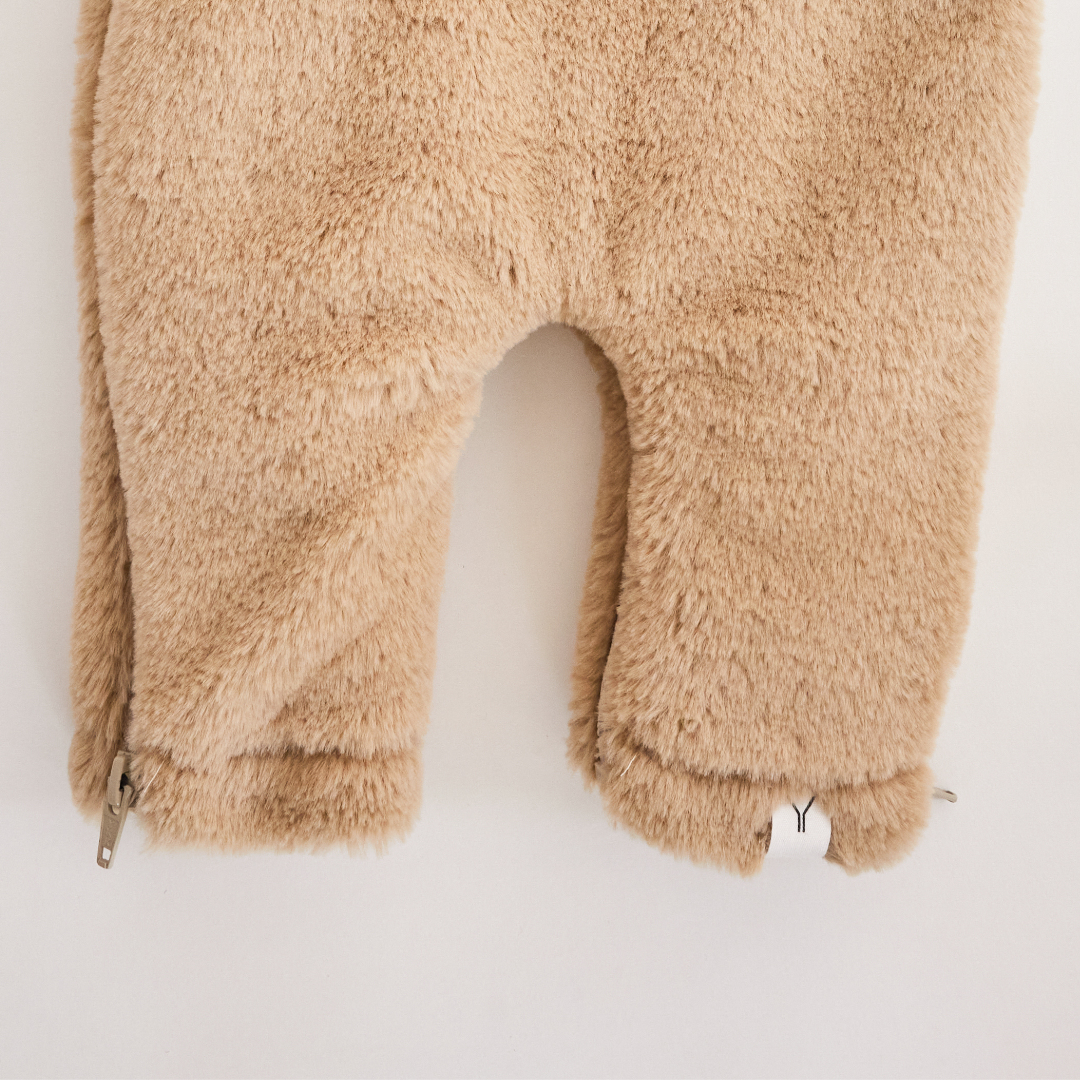 Baby Onesie Leny Fluffy - Bruin
