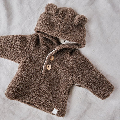 Baby Jasje Novy Teddy - Donker Bruin