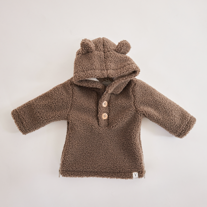 Baby Jasje Novy Teddy - Donker Bruin