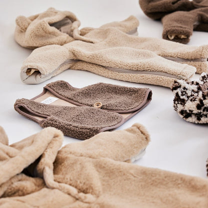 Baby Onesie Leny Fluffy - Bruin