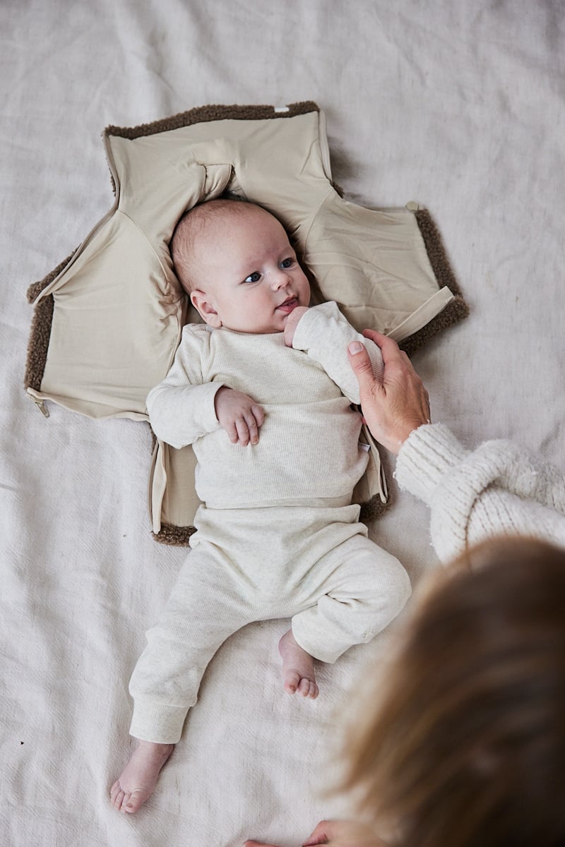 Baby Jasje Novy Teddy - Donker Bruin
