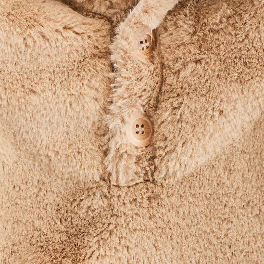 Baby Onesie Leny Fluffy - Bruin