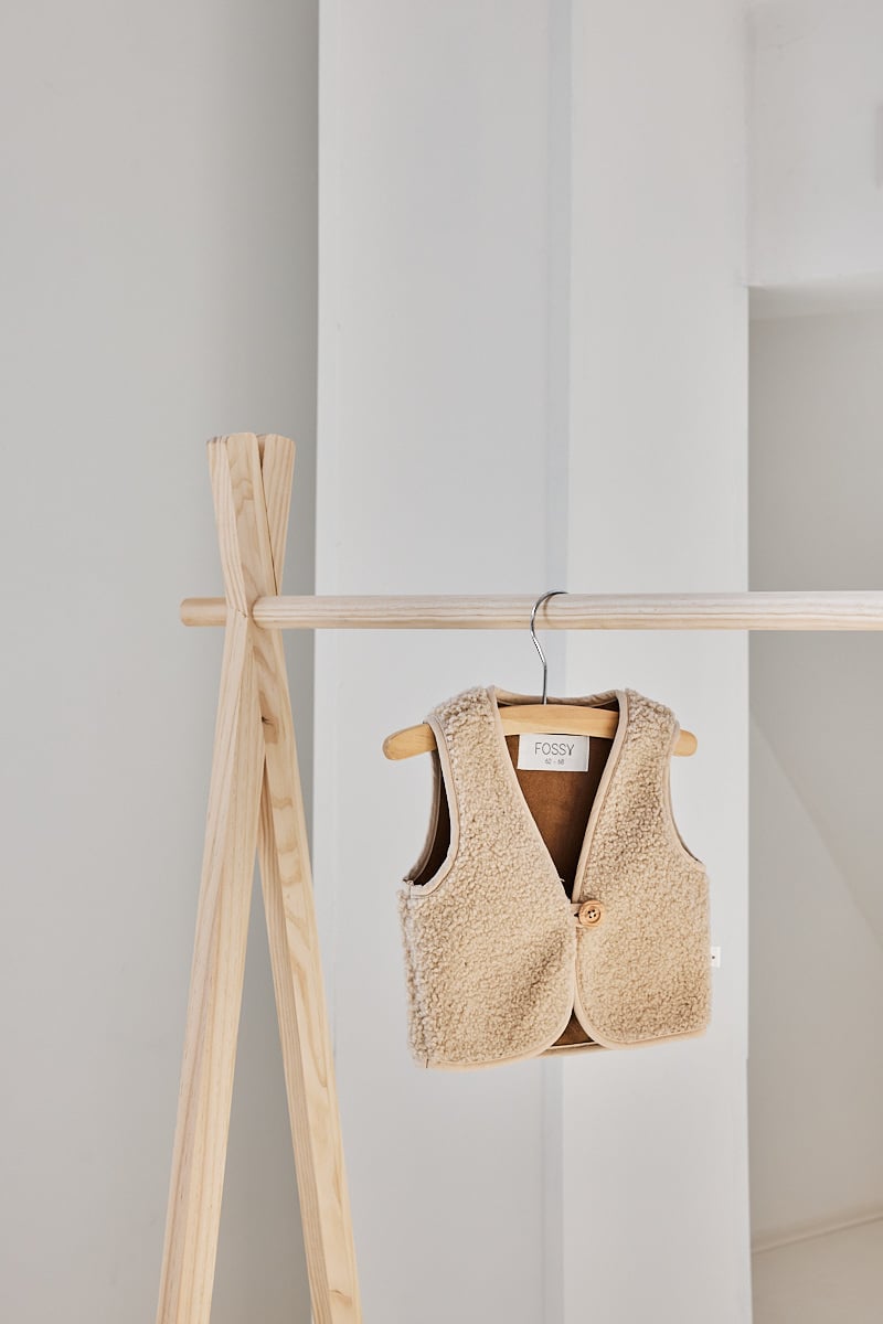 Gilet Bobby Teddy - Beige
