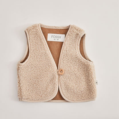 Bodywarmer Bobby Teddy - Beige