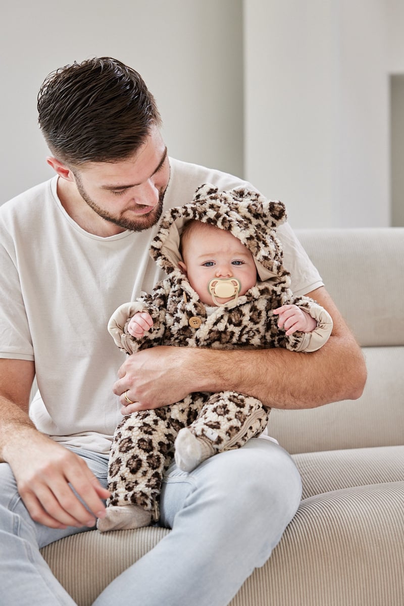 Baby Onesie Leny Teddy - Panter