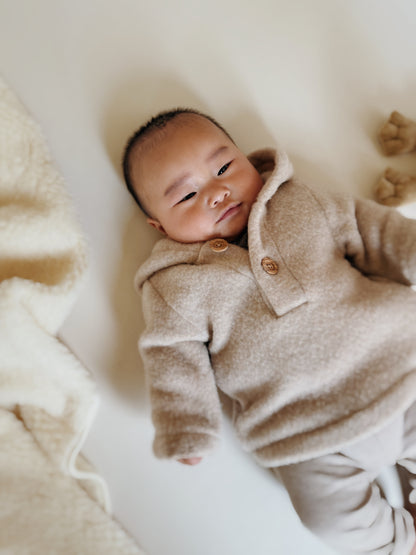 Baby Jasje Novy Wool - Beige