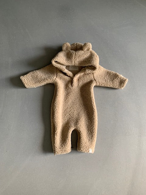 2e kans Onesie Teddy Beige - 62/68